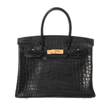 エルメス バーキン 30 ブラック ニロティカスマット レディース バッグ 【中古】【bag】