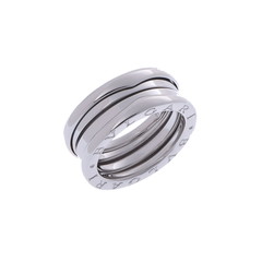 ブルガリ B.ZERO1リング #51 シルバー K18ホワイトゴールド WG レディース ジュエリー 【中古】【jewelry】