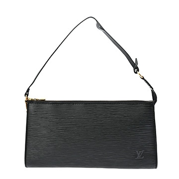 ルイ ヴィトン エピ ポシェット アクセソワール ノワール M52942 エピレザー レディース 【中古】【bag】