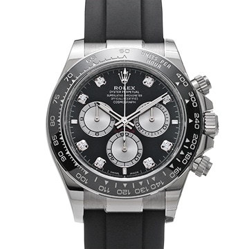 ロレックス コスモグラフ デイトナ 126519LNG ブライトブラック/スチール/ダイヤモンド メンズ 時計 【中古】【wristwatch】