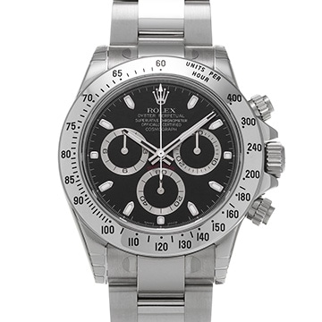 ロレックス コスモグラフ デイトナ 116520 ブラック メンズ 時計 【中古】【wristwatch】
