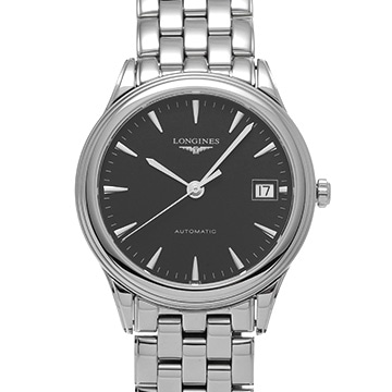 ロンジン フラッグシップ L4.774.4.52.6 ブラック メンズ 時計 【新品】【wristwatch】