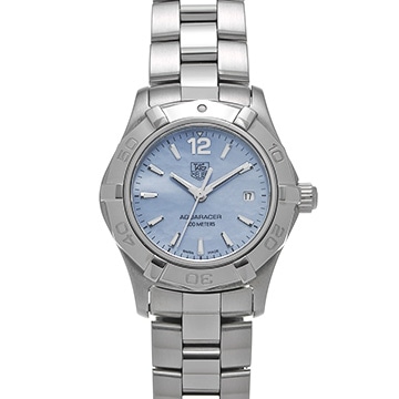 タグ ホイヤー アクアレーサー クォーツ WAF1414.BA0812 ブルーシェル レディース 時計 【中古】【wristwatch】