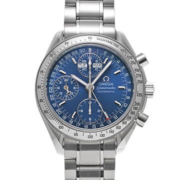 オメガ スピードマスター トリプルカレンダー 3523.80 ブルー メンズ 時計 【中古】【wristwatch】