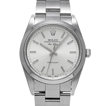 ロレックス エアキング 14000M シルバー メンズ 時計 【中古】【wristwatch】