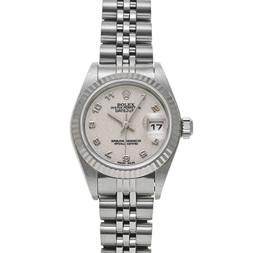 ロレックス デイトジャスト 79174 アイボリーコンピュータ レディース 時計 【中古】【wristwatch】