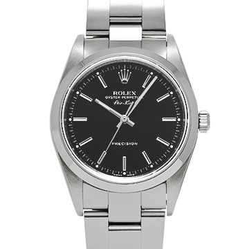 ロレックス エアキング 14000 ブラック メンズ 時計 【中古】【wristwatch】