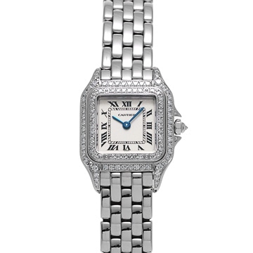 カルティエ パンテール ドゥ カルティエ SM WF3118F3 シルバー レディース 時計 【中古】【wristwatch】