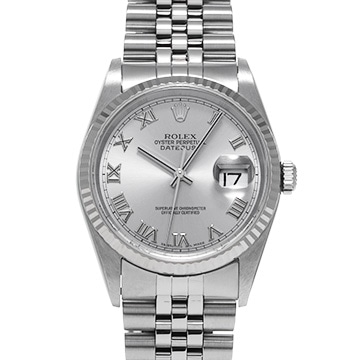 ロレックス デイトジャスト 16234 シルバー メンズ 時計 【中古】【wristwatch】