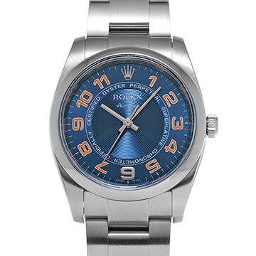 ロレックス エアキング 114200 ブルーコンセントリック メンズ 時計 【中古】【wristwatch】