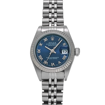 ロレックス デイトジャスト 79174 ブルー レディース 時計 【中古】【wristwatch】