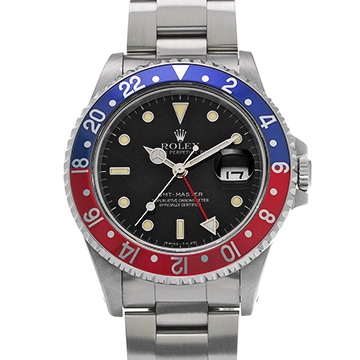 ロレックス GMTマスター 16700 ブラック メンズ 時計 【中古】【wristwatch】