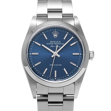 ロレックス エアキング 14000 ブルー メンズ 時計 【中古】【wristwatch】