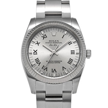 ロレックス エアキング 114234 グレー メンズ 時計 【中古】【wristwatch】