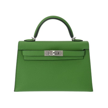 エルメス ミニケリー2 2WAY ヴェールユッカ ヴォーエプソン レディース バッグ 【未使用】【bag】