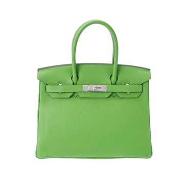 エルメス バーキン 30 ヴェールユッカ トゴ レディース バッグ 【未使用】【bag】