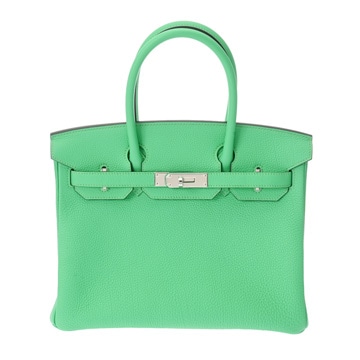 エルメス バーキン 30 ヴェールコミック トゴ レディース バッグ 【未使用】【bag】