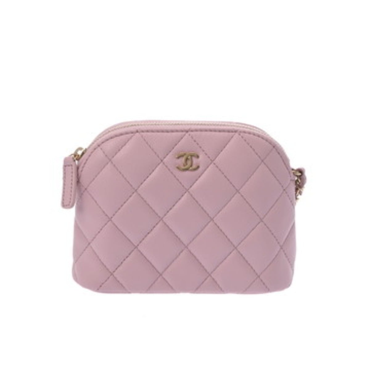 シャネル マトラッセ クラシック チェーンクラッチ ピンク AP4000 グレインドカーフレザー レディース バッグ 【未使用】【bag】