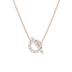 エルメス フィネスネックレス  ゴールド K18ピンクゴールド PG レディース ジュエリー 【中古】【jewelry】