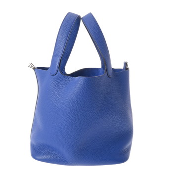 エルメス ピコタンロック MM ブルーロワイヤル トリヨンクレマンス レディース バッグ 【中古】【bag】