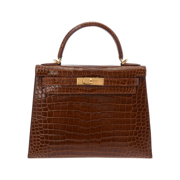 エルメス ケリー 28 外縫い 2WAY ミール ポロサスリセ レディース バッグ 【中古】【bag】