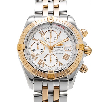 ブライトリング クロノマット エボリューション C156A19PAC ホワイト メンズ 時計 【中古】【wristwatch】