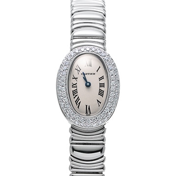 カルティエ ミニ ベニュワール 2369 シルバー レディース 時計 【中古】【wristwatch】