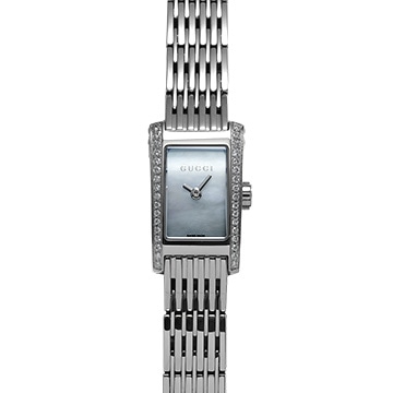グッチ Gメトロ 8600L ホワイトシェル レディース 時計 【中古】【wristwatch】
