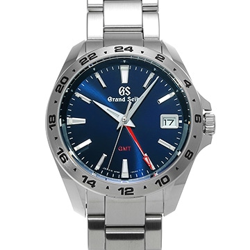 グランドセイコー スポーツコレクション クォーツ GMT SBGN005 ブルー メンズ 時計 【中古】【wristwatch】