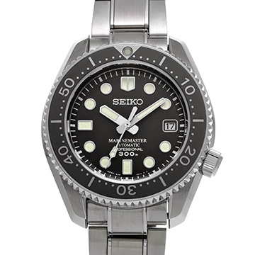 セイコー プロスペックス マリーンマスター プロフェッショナル SBDX017 ブラック メンズ 時計 【中古】【wristwatch】