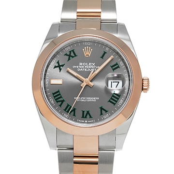 ロレックス デイトジャスト 41 126301 スレート メンズ 時計 【中古】【wristwatch】