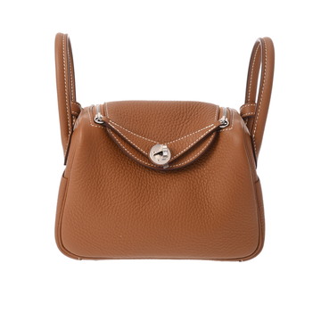 エルメス リンディ ミニ ゴールド トリヨンクレマンス レディース バッグ 【未使用】【bag】