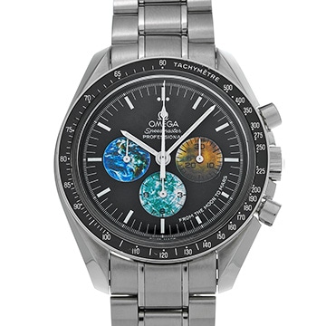 オメガ スピードマスター プロフェッショナル ムーンウォッチ フロムザムーントゥマーズ 3577.50 ブラック メンズ 時計 【中古】【wristwatch】