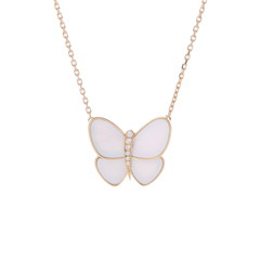 ヴァン クリーフ&アーペル パピヨンネックレス ゴールド K18イエローゴールド YG レディース ジュエリー 【中古】【jewelry】