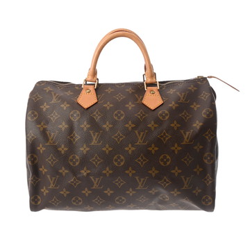 ルイ ヴィトン モノグラム スピーディ 35 ブラウン M41524 モノグラムキャンバス レディース バッグ 【中古】【bag】