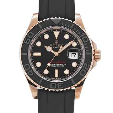 ロレックス ヨットマスター 40 126655 ブラック メンズ 時計 【中古】【wristwatch】