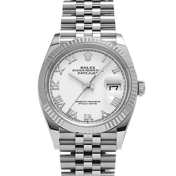 ロレックス デイトジャスト 36 126234 ホワイト メンズ 時計 【新品】【wristwatch】
