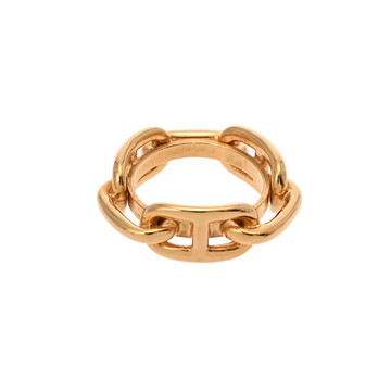 エルメス スカーフリング シェーヌダンクル ゴールド GP ユニセックス ジュエリー 【中古】【jewelry】