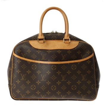 ルイ ヴィトン モノグラム ドーヴィル ブラウン M47270 モノグラムキャンバス レディース バッグ 【中古】【bag】