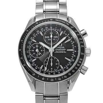 オメガ スピードマスター トリプルカレンダー 3220.50 ブラック メンズ 時計 【中古】【wristwatch】