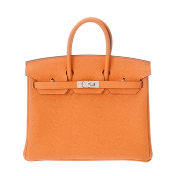 エルメス バーキン 25 オレンジ トゴ レディース バッグ 【未使用】【bag】