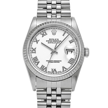 ロレックス デイトジャスト 16234 ホワイト メンズ 時計 【中古】【wristwatch】