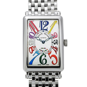 フランクミュラー ロングアイランド カラードリーム 1000SCCOLDRM AC ホワイト メンズ 時計 【中古】【wristwatch】