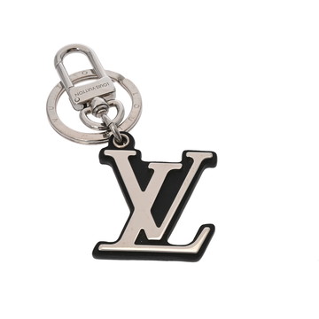 ルイ ヴィトン ポルトクレ・LV・クラシック シルバー/ブラック M00971 メタル/レザー レディース ジュエリー 【中古】【jewelry】