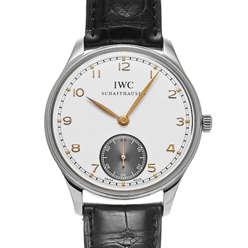 IWC ポルトギーゼ ハンドワインド IW545405 シルバー メンズ 時計 【中古】【wristwatch】