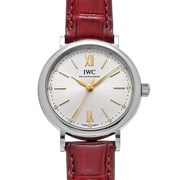 IWC ポートフィノ オートマティック 34 IW357403 シルバー/ダイヤモンド レディース 時計 【中古】【wristwatch】