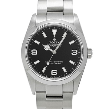 ロレックス エクスプローラー 114270 ブラック メンズ 時計 【中古】【wristwatch】