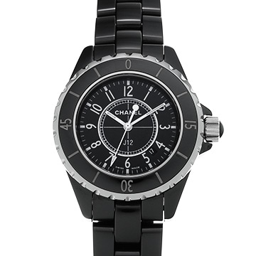 シャネル J12 33MM H0682 ブラック レディース 時計 【中古】【wristwatch】