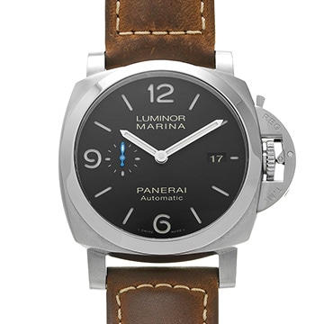 パネライ ルミノールマリーナ 1950 3デイズ アッチャイオ PAM01312 ブラック メンズ 時計 【中古】【wristwatch】
