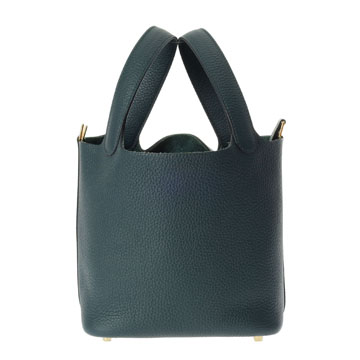 エルメス ピコタン ロック PM  ヴェールシプレス トリヨンクレマンス レディース バッグ 【未使用】【bag】